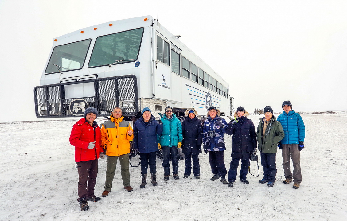 2019.11.11加拿大北極熊攝影團花絮