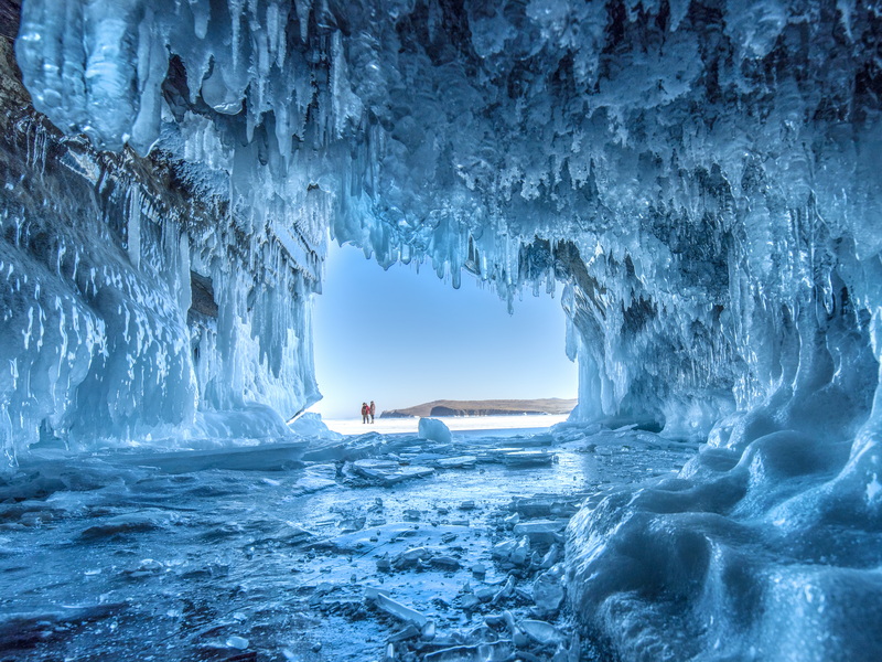 2025.2.21 藍(lán)冰世界：貝加爾湖藍(lán)冰、冰裂和冰泡泡、霧凇冬景攝影團(tuán)